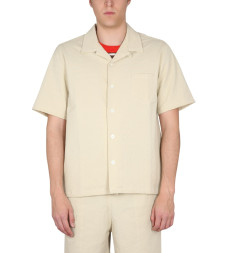 [Howlin] Shirts Short Sleeve SS23 COCKTAILSHIRT_ECRU