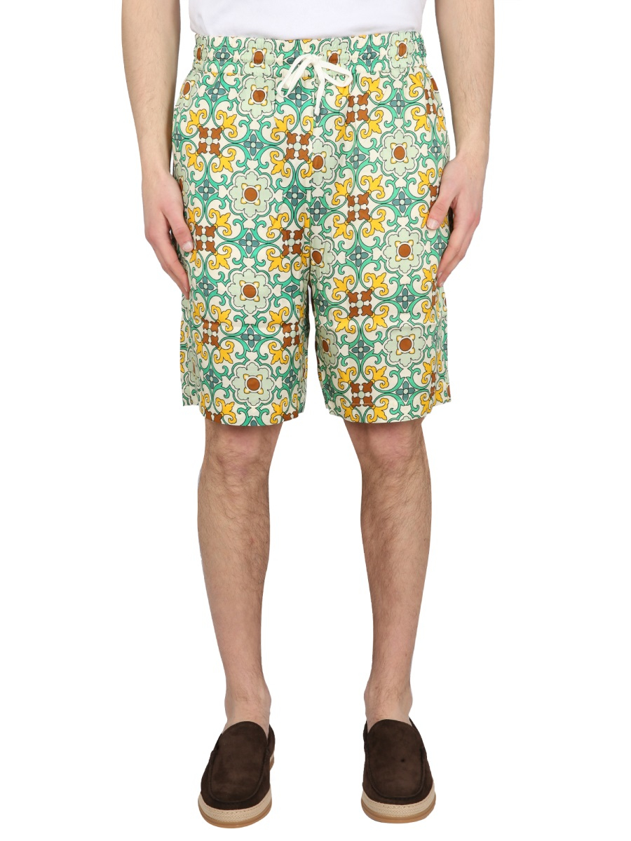 [DROLE DE MONSIEUR] Shorts SS23 BS122_VI004GREEN