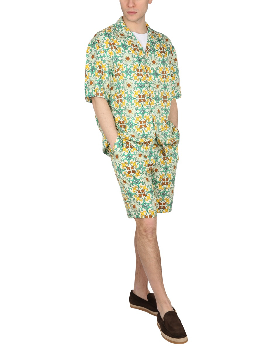 [DROLE DE MONSIEUR] Shorts SS23 BS122_VI004GREEN