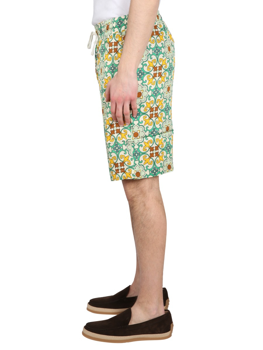 [DROLE DE MONSIEUR] Shorts SS23 BS122_VI004GREEN