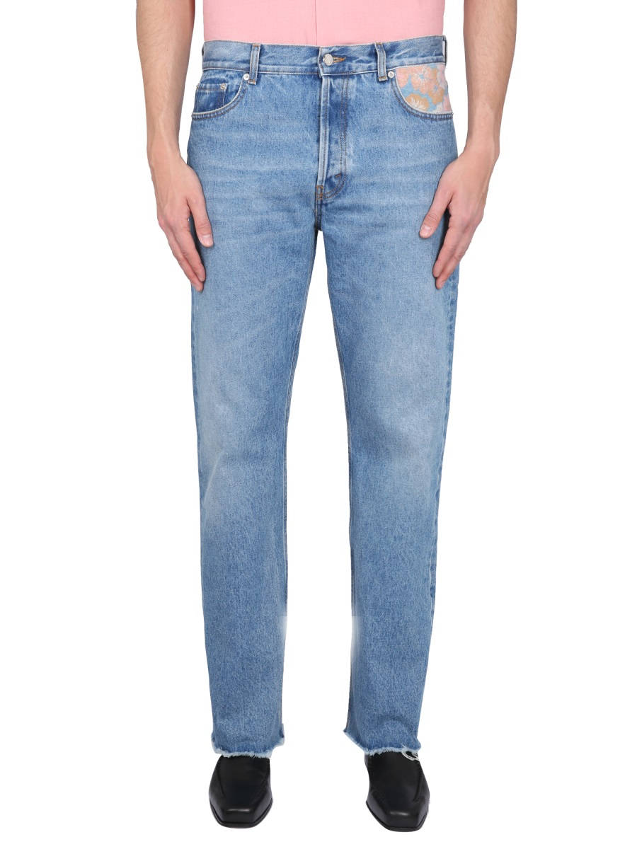 [Sefr] Jeans SS23 SS23STRAIGHTCUT_FLOWERDENIM