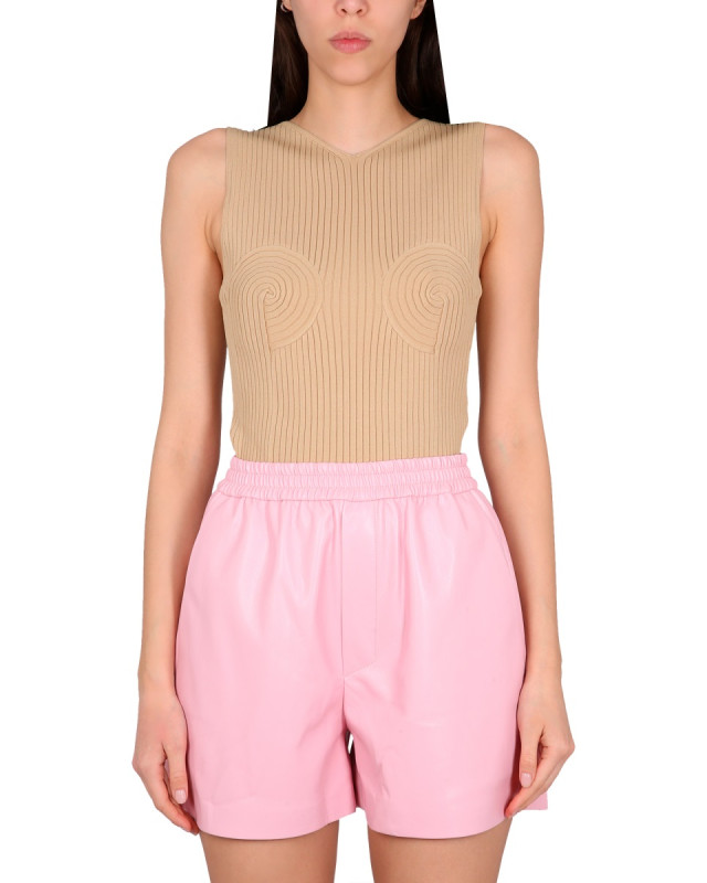 [NANUSHKA] T-shirts Sleeveless SS23 NW23RSTP00673_SAND