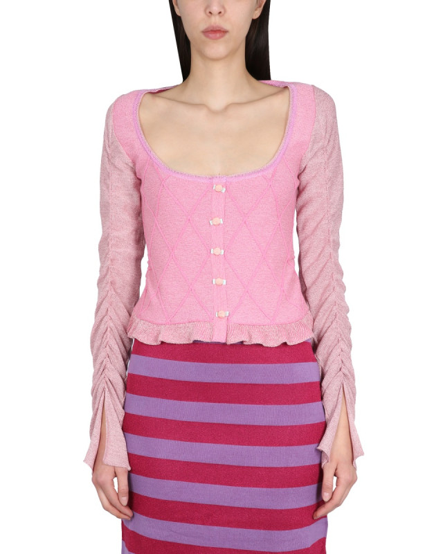 [Cormio] Cardigan SS23 ELENA_ORTENSIA
