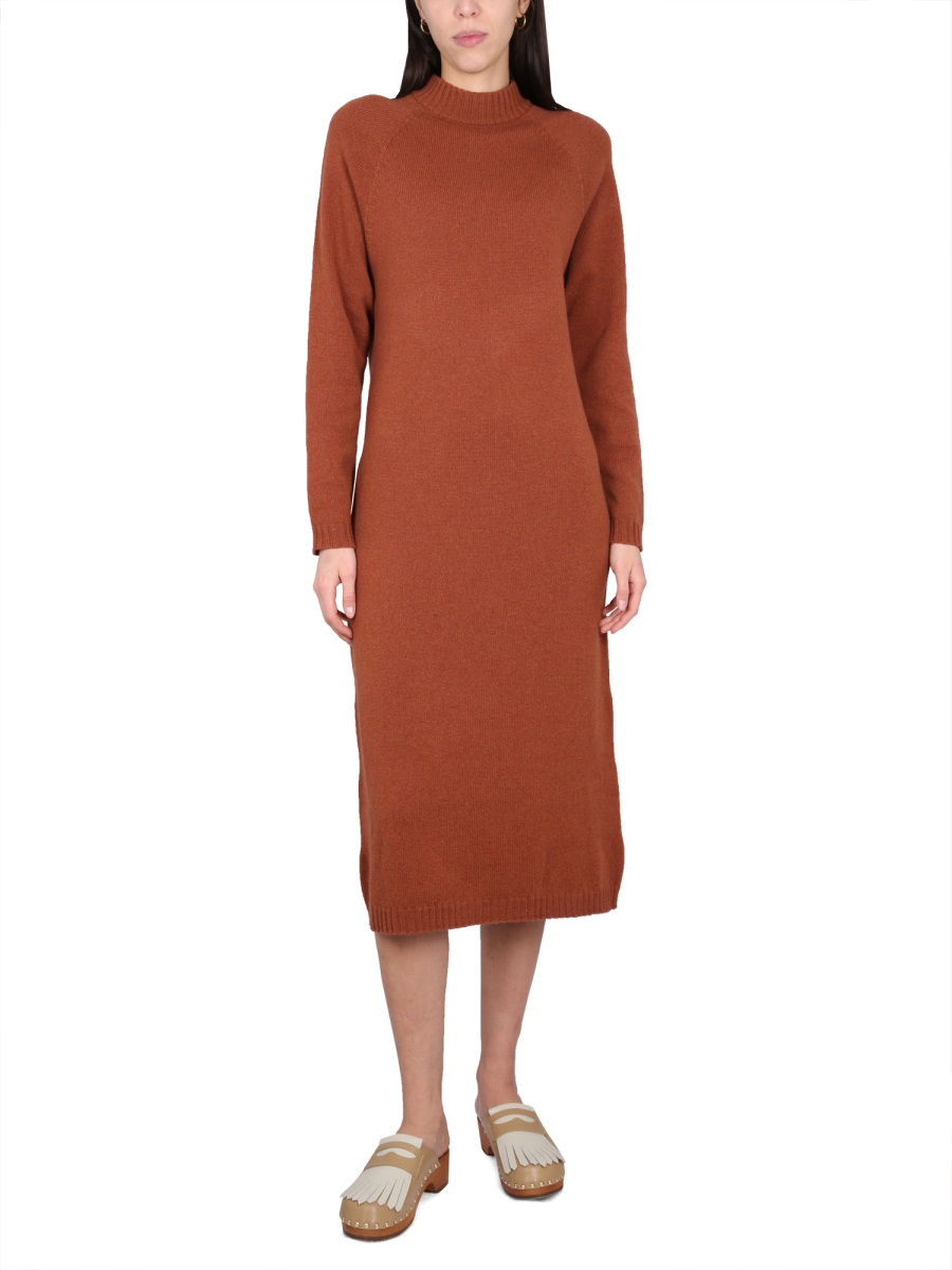 [Alysi] Long sleeve dress FW22 252306_A2222BAR