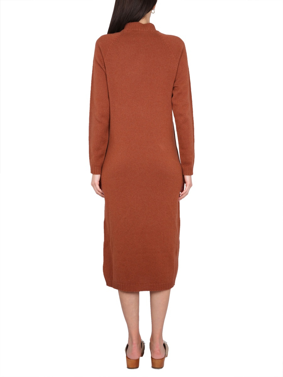 [Alysi] Long sleeve dress FW22 252306_A2222BAR