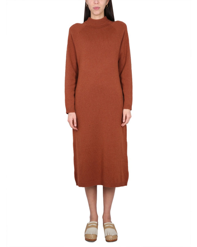 [Alysi] Long sleeve dress FW22 252306_A2222BAR
