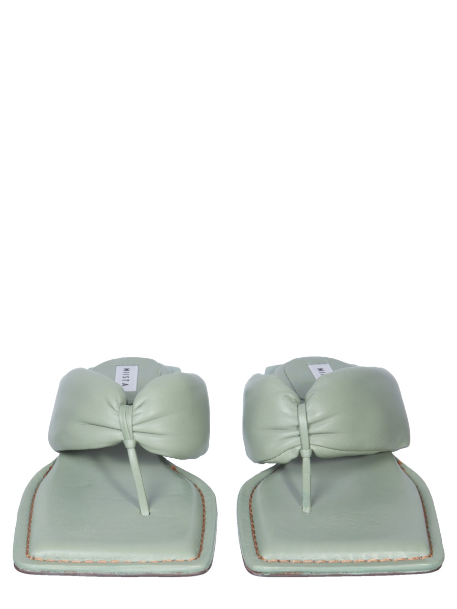 [MIISTA] Sandals SS22 MI_3558_GREEN