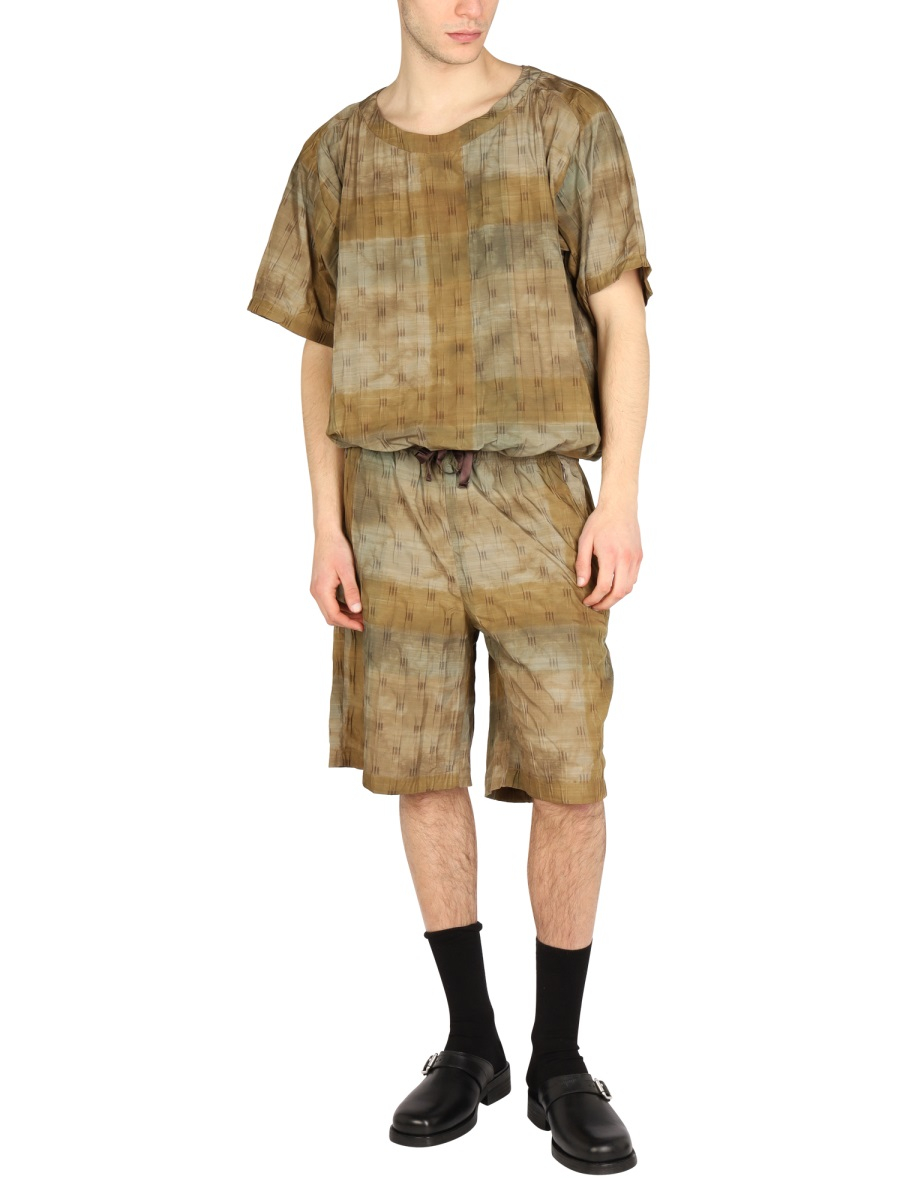 [Needles] Shorts SS22 KP112_KHAKI