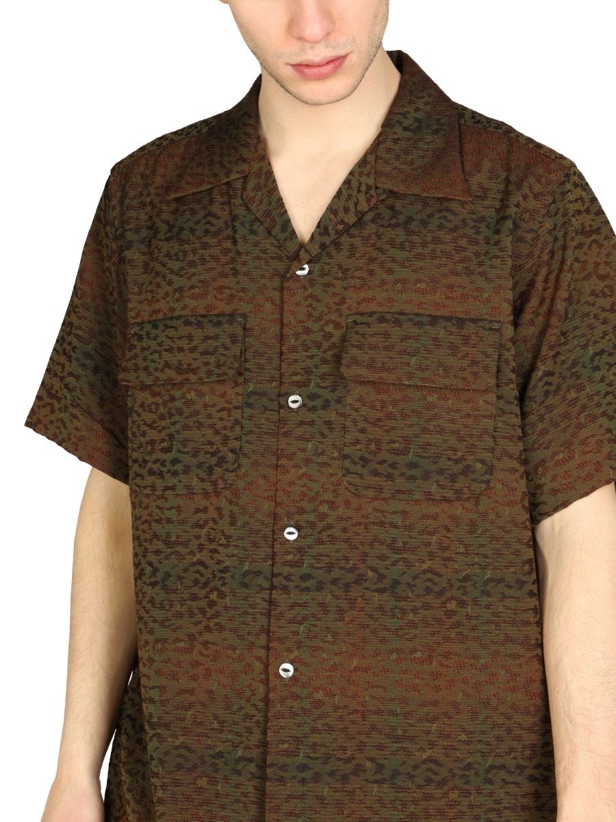 [Needles] Shirts Short Sleeve SS22 KP100_B-LEOPARD