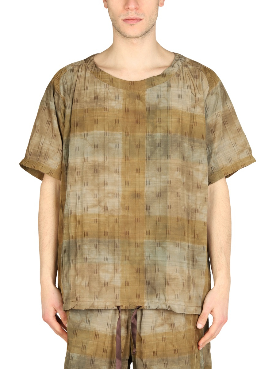 [Needles] T-shirts Short Sleeve SS22 KP110_KHAKI