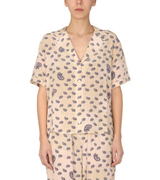 [Etre Cecile] Shirts Short Sleeve SS22 PAISLEY-SSHRT_PEARLPAISLEY