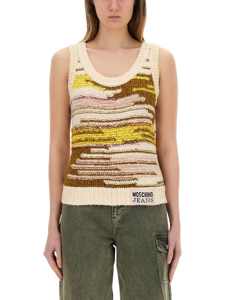[Moschino Jeans] Tank top SS25 08853206_1002