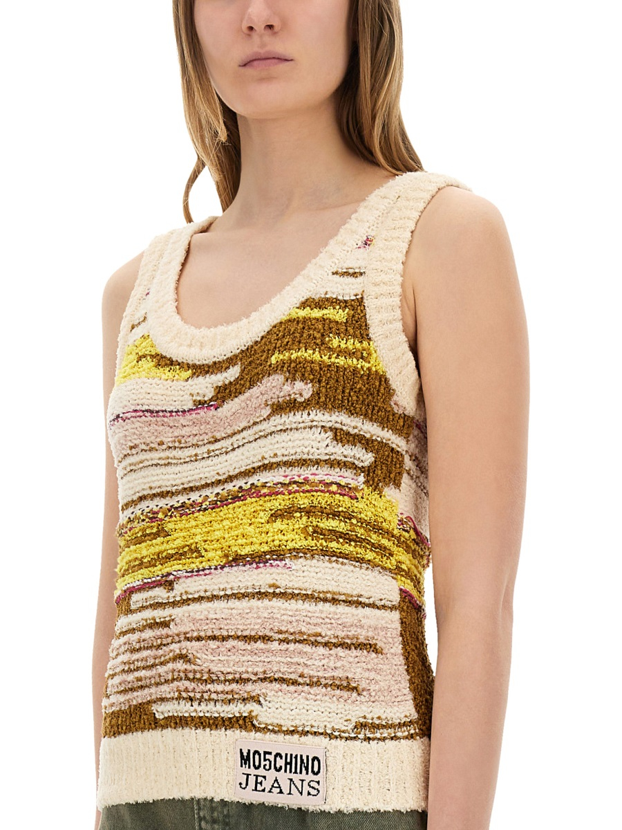 [Moschino Jeans] Tank top SS25 08853206_1002