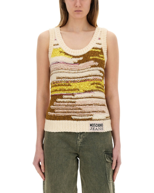 [Moschino Jeans] Tank top SS25 08853206_1002