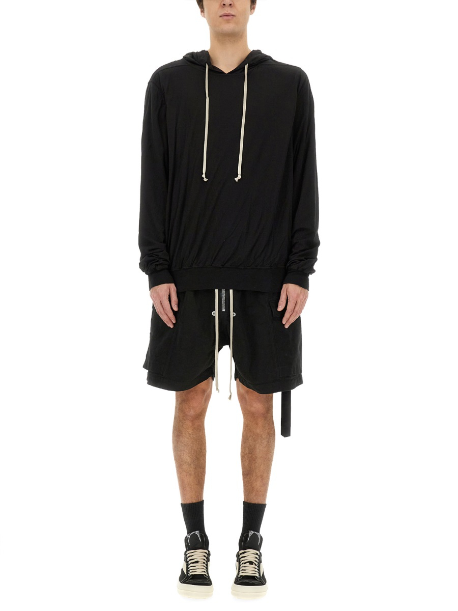 [RICK OWENS DRKSHDW] Hoodie SS25 DU01E3262_BHDB09