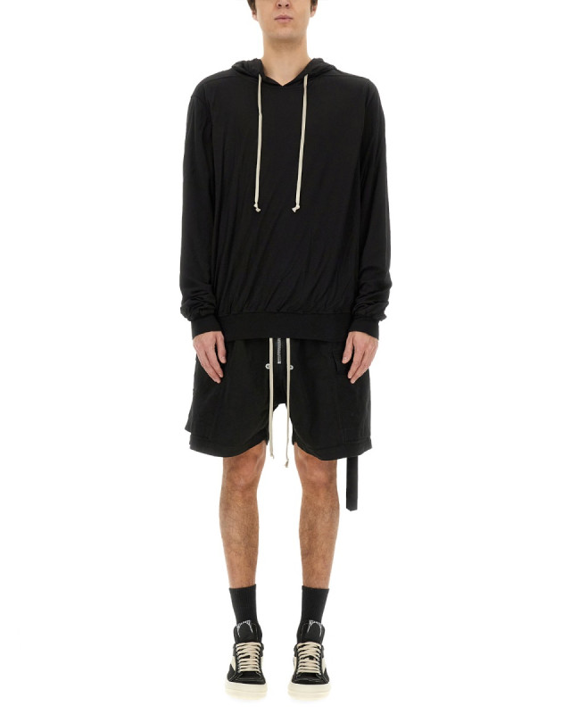 [RICK OWENS DRKSHDW] Hoodie SS25 DU01E3262_BHDB09