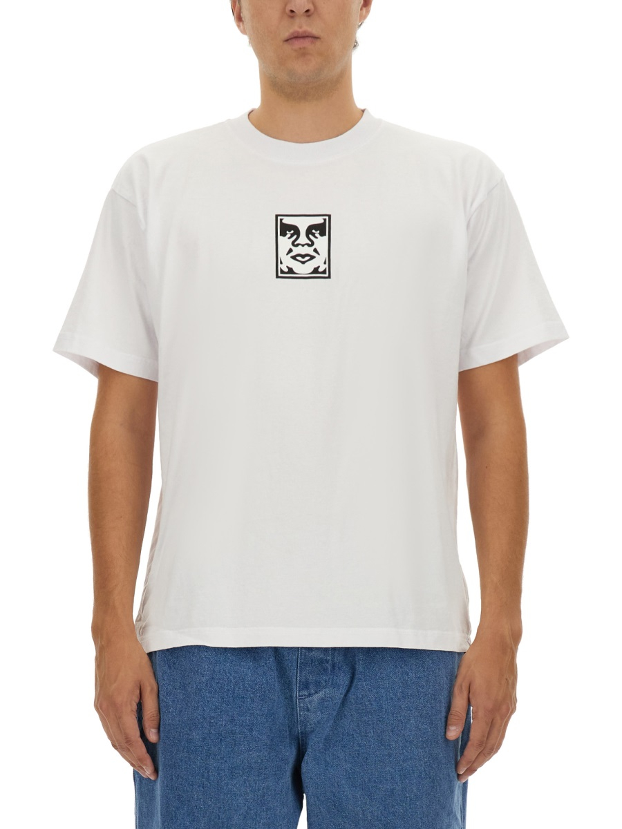 [OBEY] T-shirts Short Sleeve FW24 166913013_WHITE