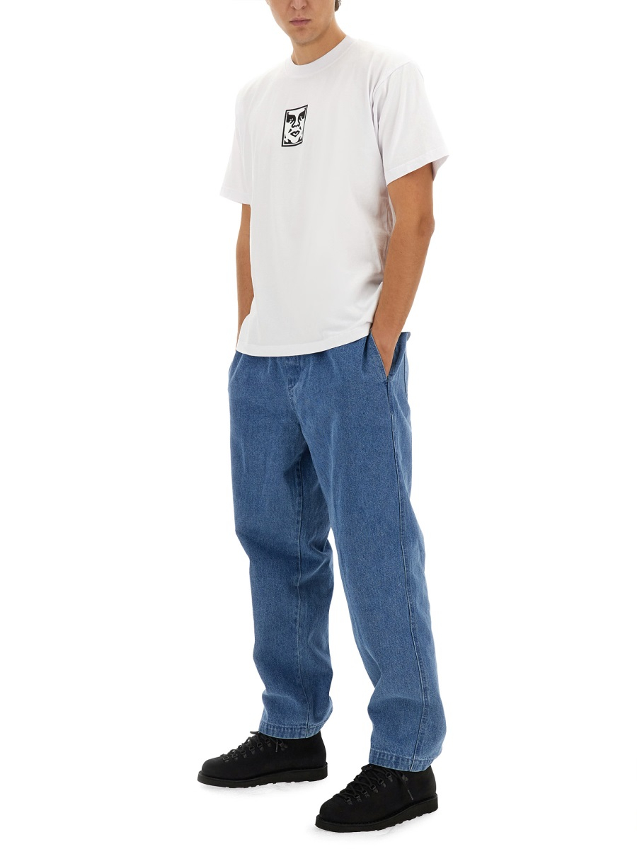 [OBEY] T-shirts Short Sleeve FW24 166913013_WHITE