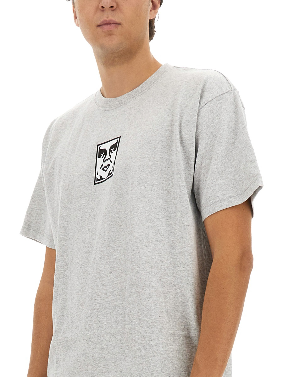 [OBEY] T-shirts Short Sleeve FW24 166913013_HEATHERGREY