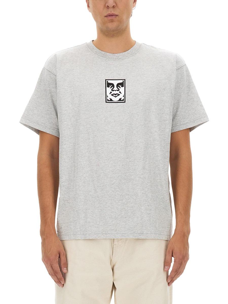 [OBEY] T-shirts Short Sleeve FW24 166913013_HEATHERGREY