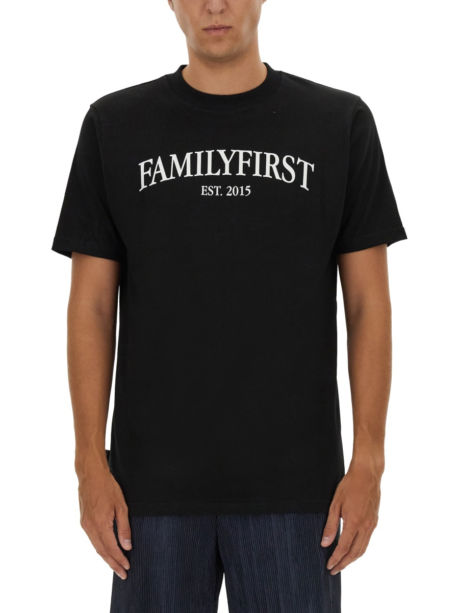 [FAMILY FIRST] T-shirts Short Sleeve FW24 TF2404_BLACK
