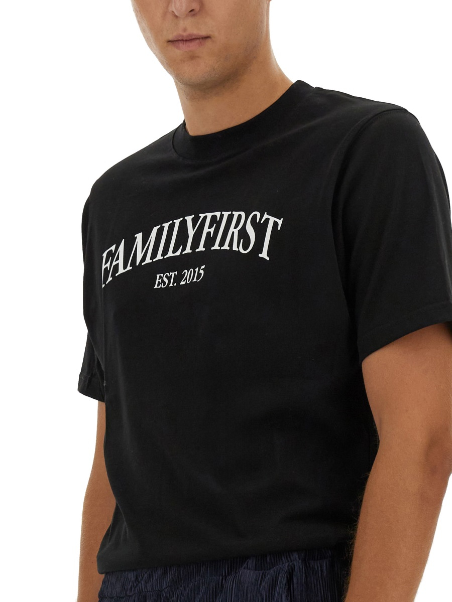 [FAMILY FIRST] T-shirts Short Sleeve FW24 TF2404_BLACK