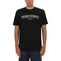 [FAMILY FIRST] T-shirts Short Sleeve FW24 TF2404_BLACK