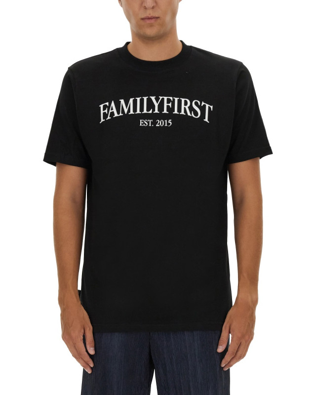 [FAMILY FIRST] T-shirts Short Sleeve FW24 TF2404_BLACK