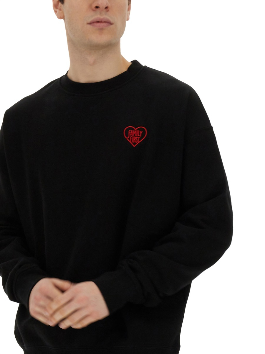 [FAMILY FIRST] Sweatshirt SS24 SS2403_BLACK