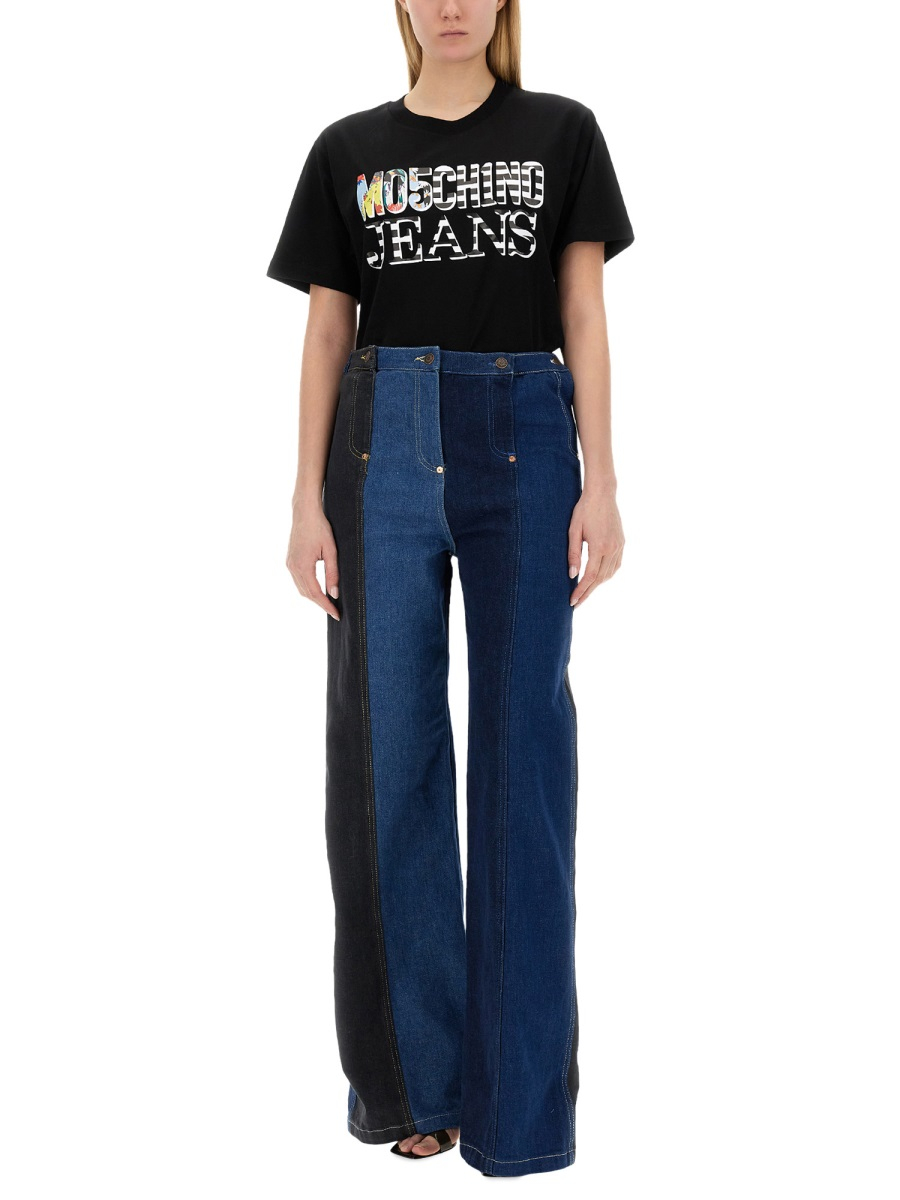 [Moschino Jeans] T-shirts Short Sleeve SS24 07033762_2555