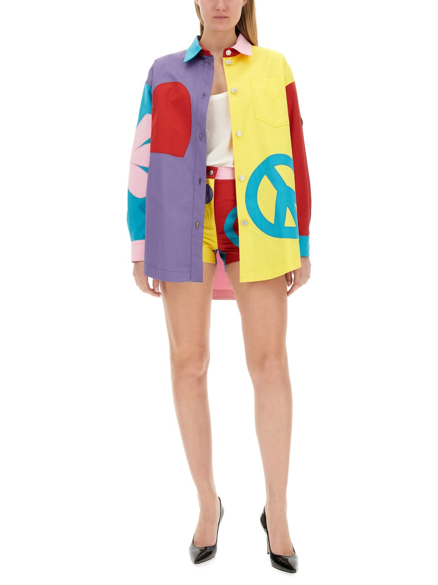 [Moschino Jeans] T-shirts Long Sleeve SS24 05123223_1888