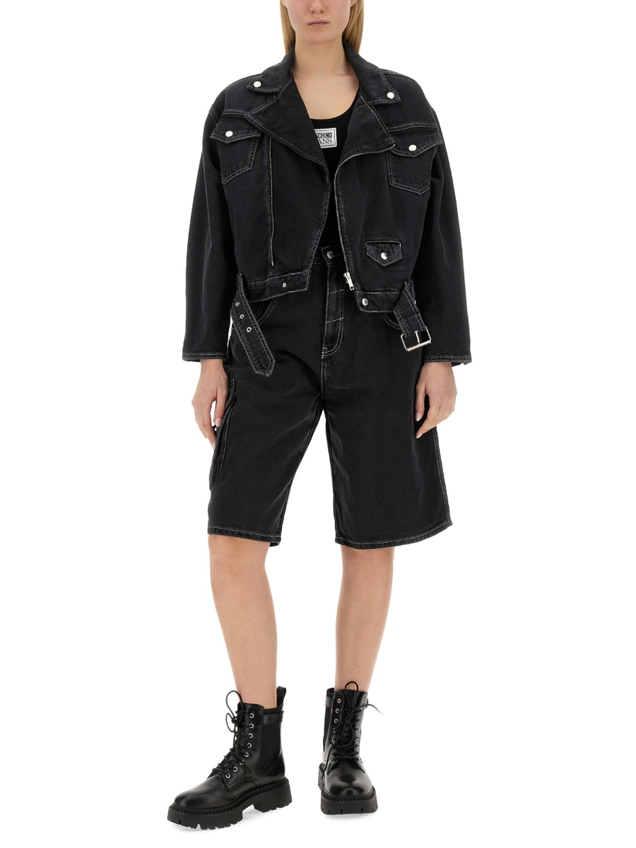 [Moschino Jeans] Denim Jacket SS24 06043237_1555