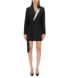 [VICTORIA BECKHAM] Long sleeve dress FW23 1423WDR005055B_BLACK