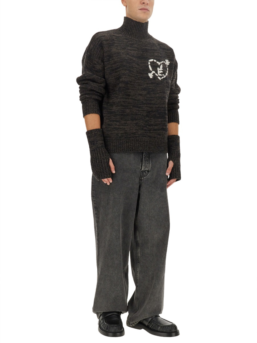 [etudes] Knitwear FW23 H23MM612K00270_BLACKBROWN