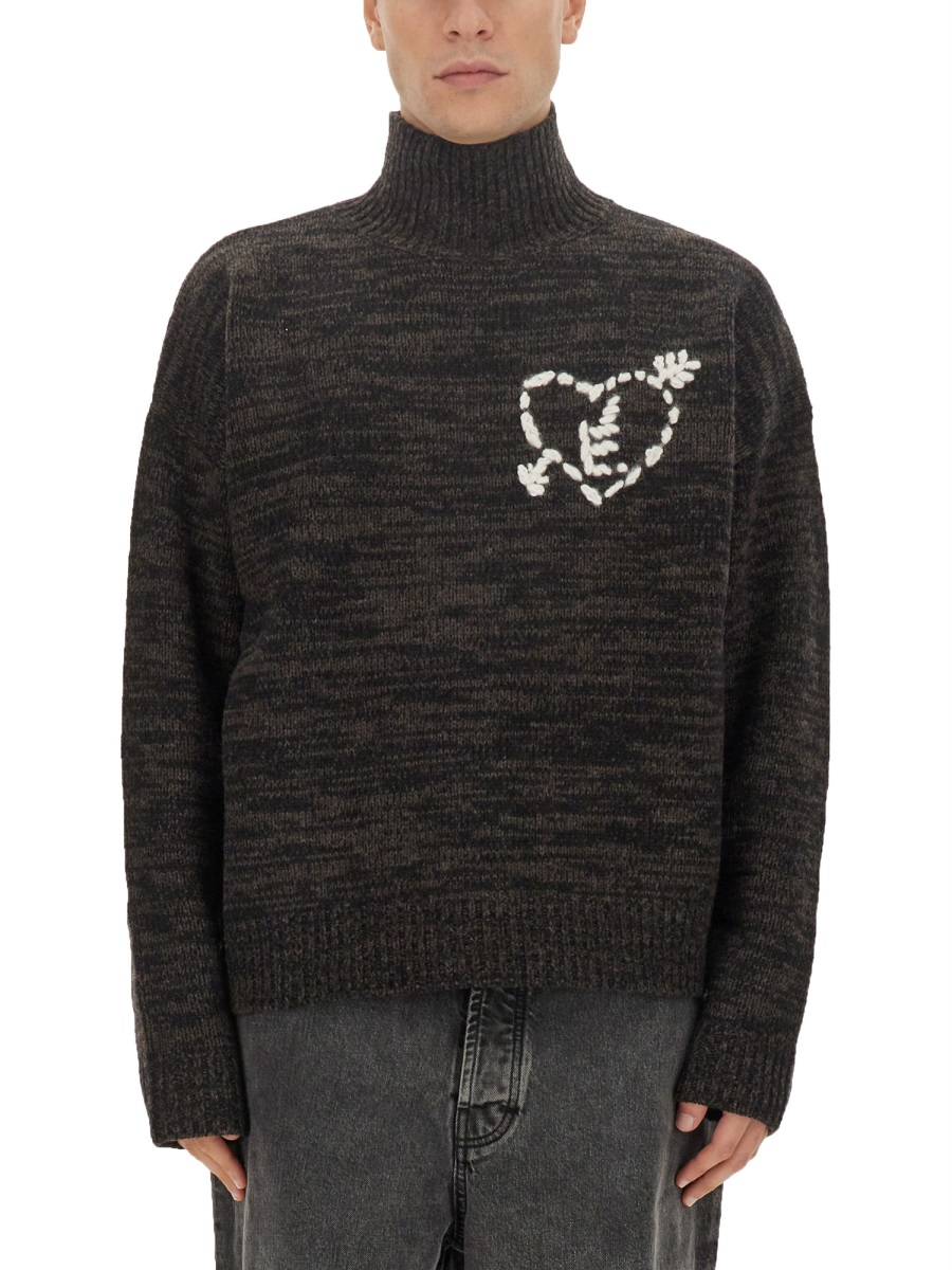 [etudes] Knitwear FW23 H23MM612K00270_BLACKBROWN