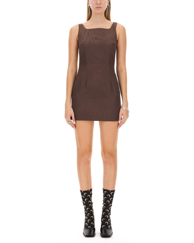 [MARINE SERRE] Sleeveless dress FW23 WDR052_CWOV0001BR50