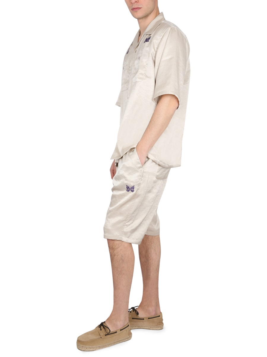 [Needles] Shorts SS23 MR255_A-BEIGE