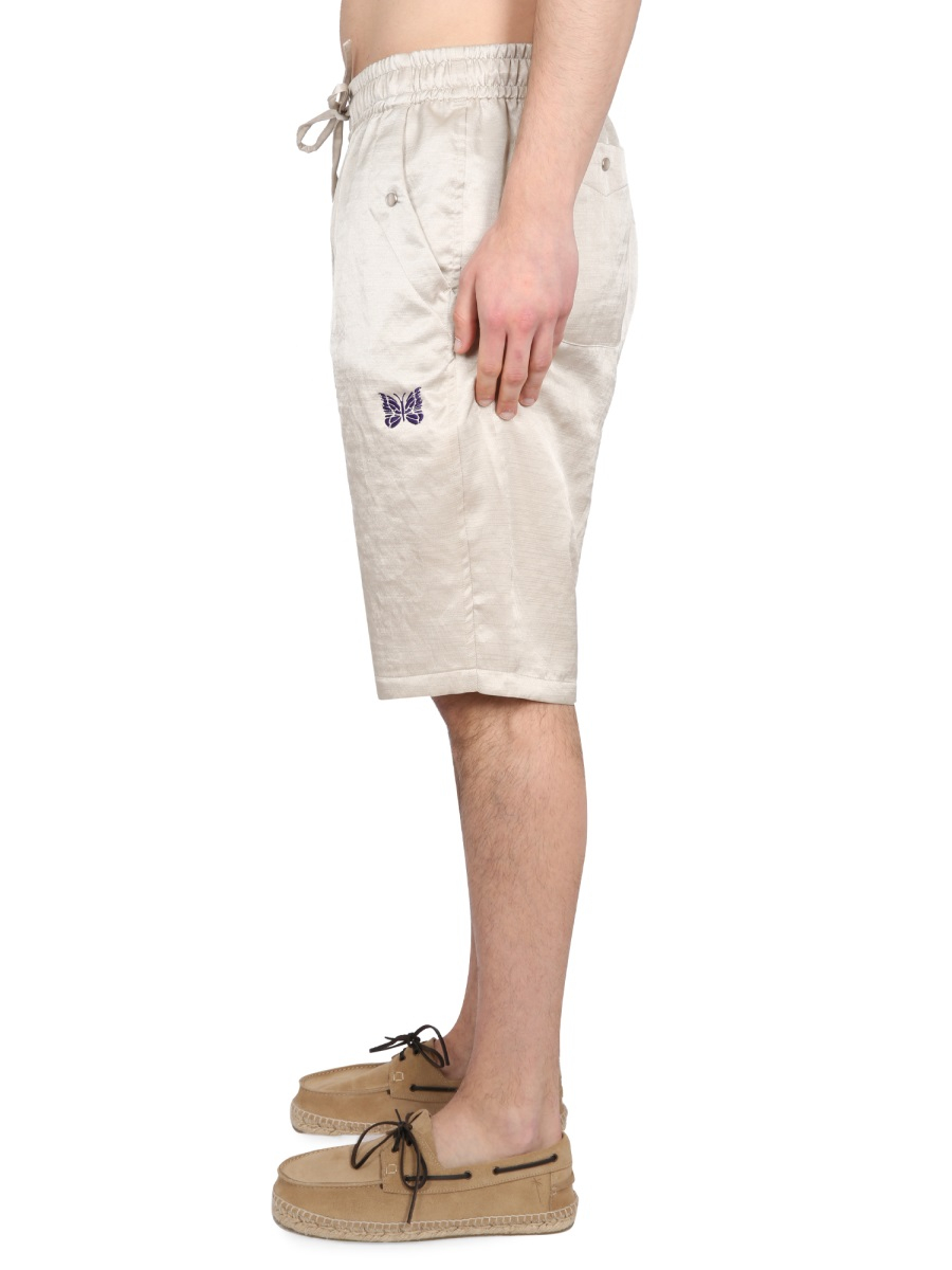 [Needles] Shorts SS23 MR255_A-BEIGE