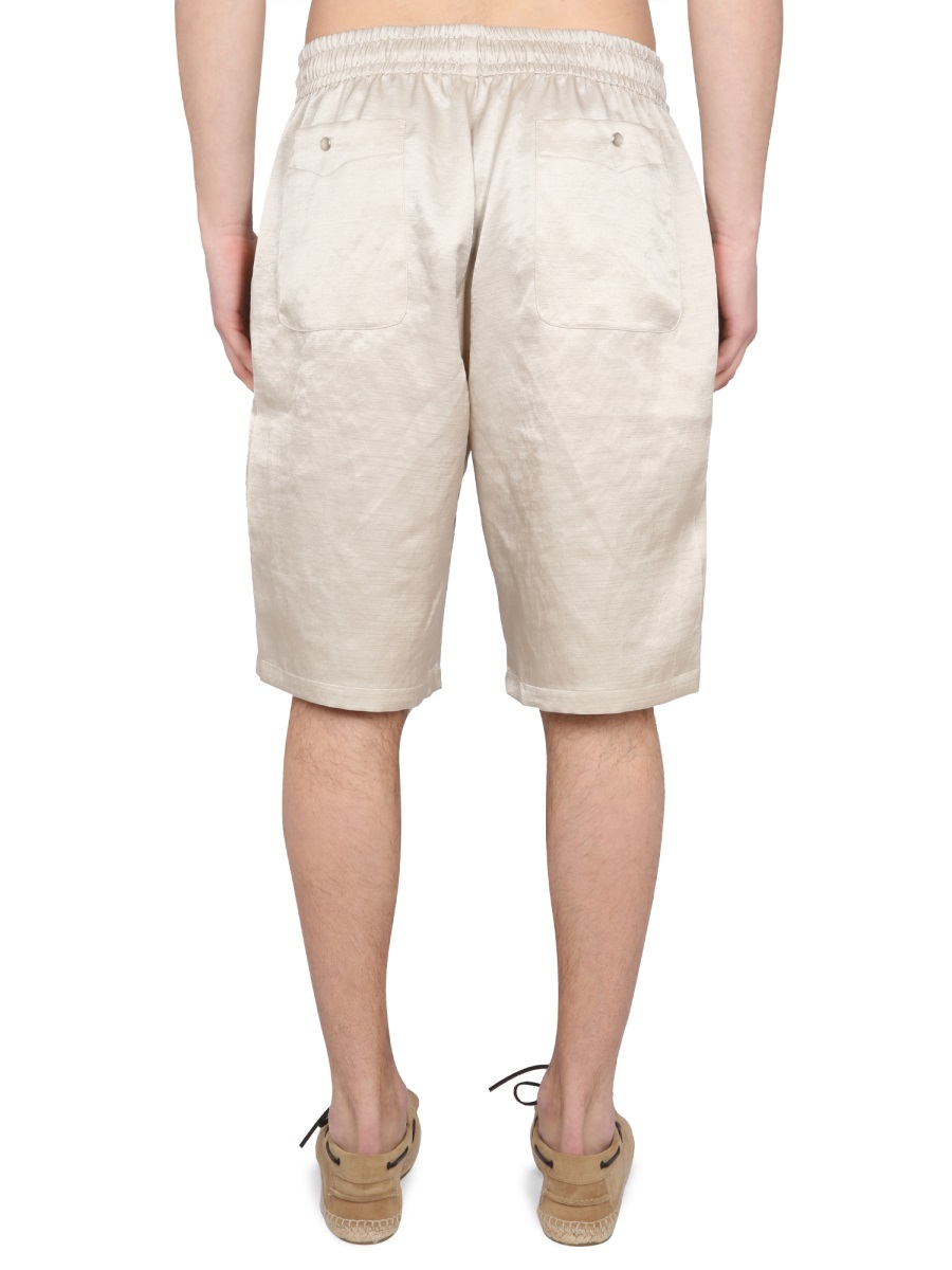 [Needles] Shorts SS23 MR255_A-BEIGE