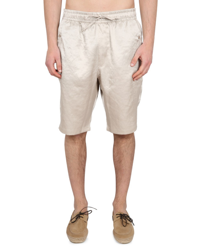 [Needles] Shorts SS23 MR255_A-BEIGE