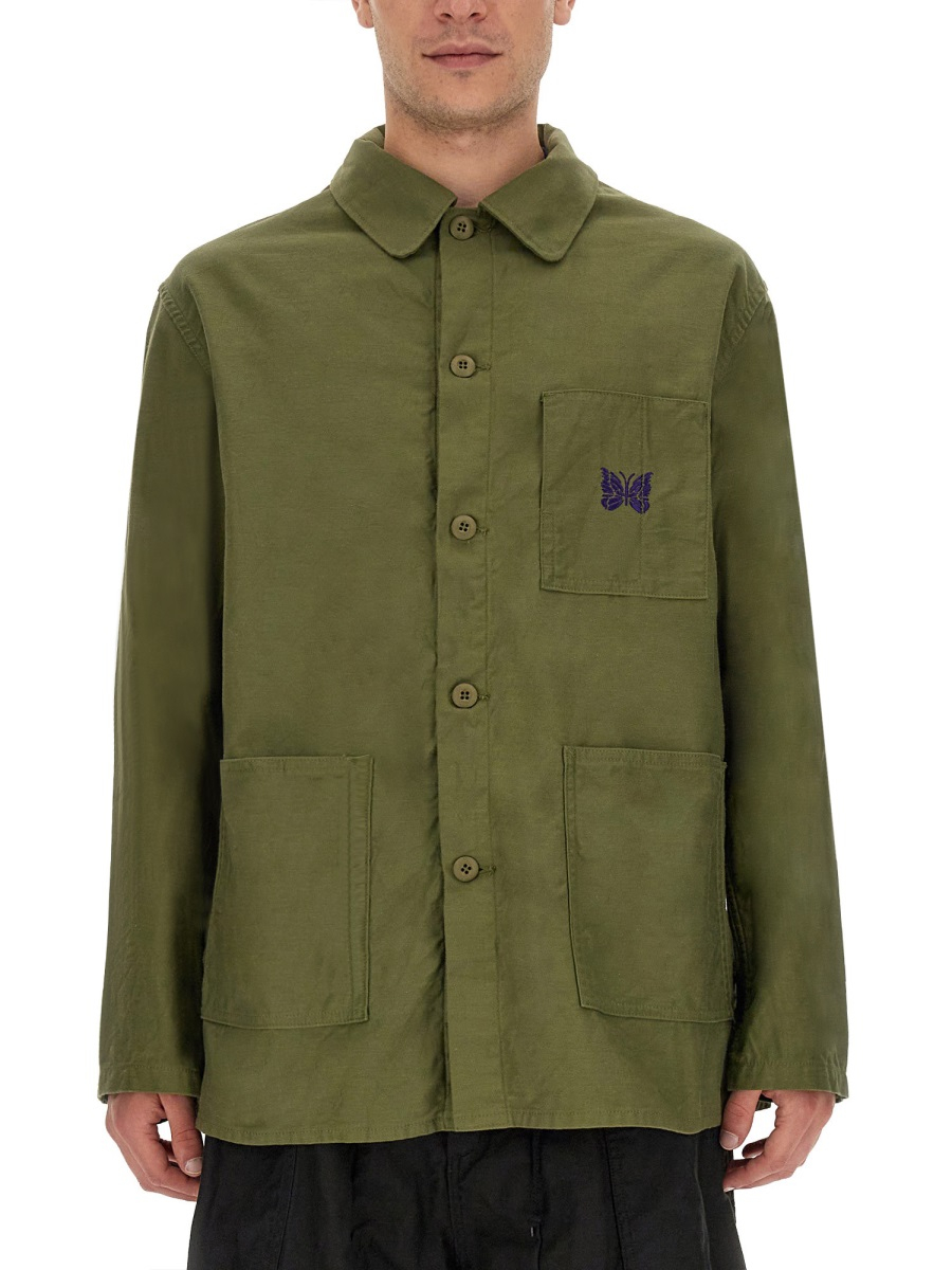 [Needles] Shirts Long Sleeve SS23 MR220_B-OLIVE