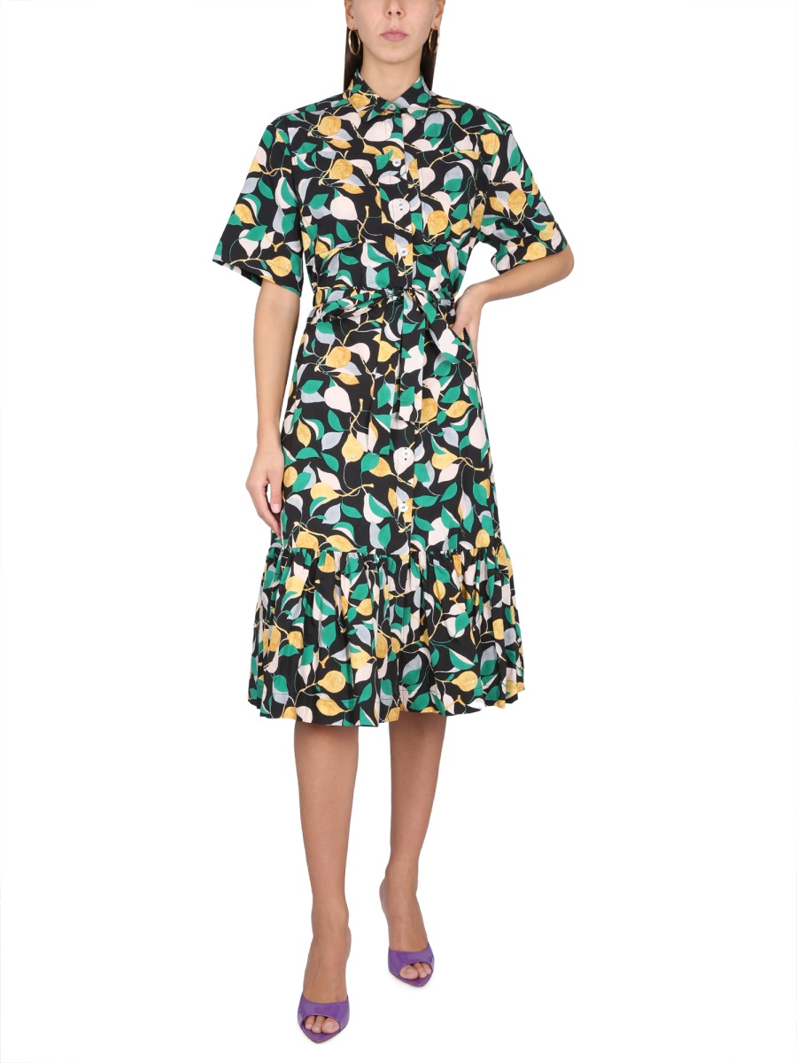 [LA DOUBLEJ] Short sleeve dress SS23 DRE0441_COT001ORH0001