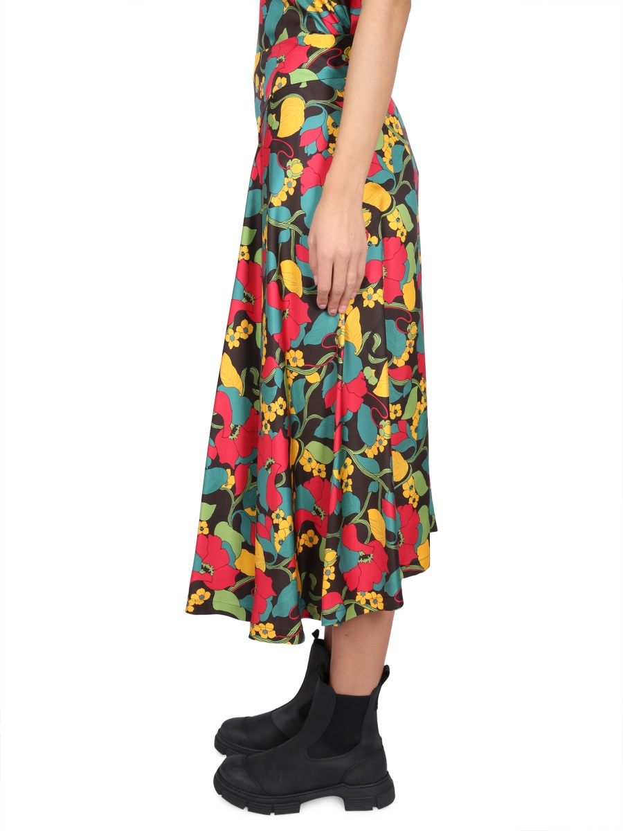 [LA DOUBLEJ] Midi skirt SS23 SKI0072_SIL001VIN0001