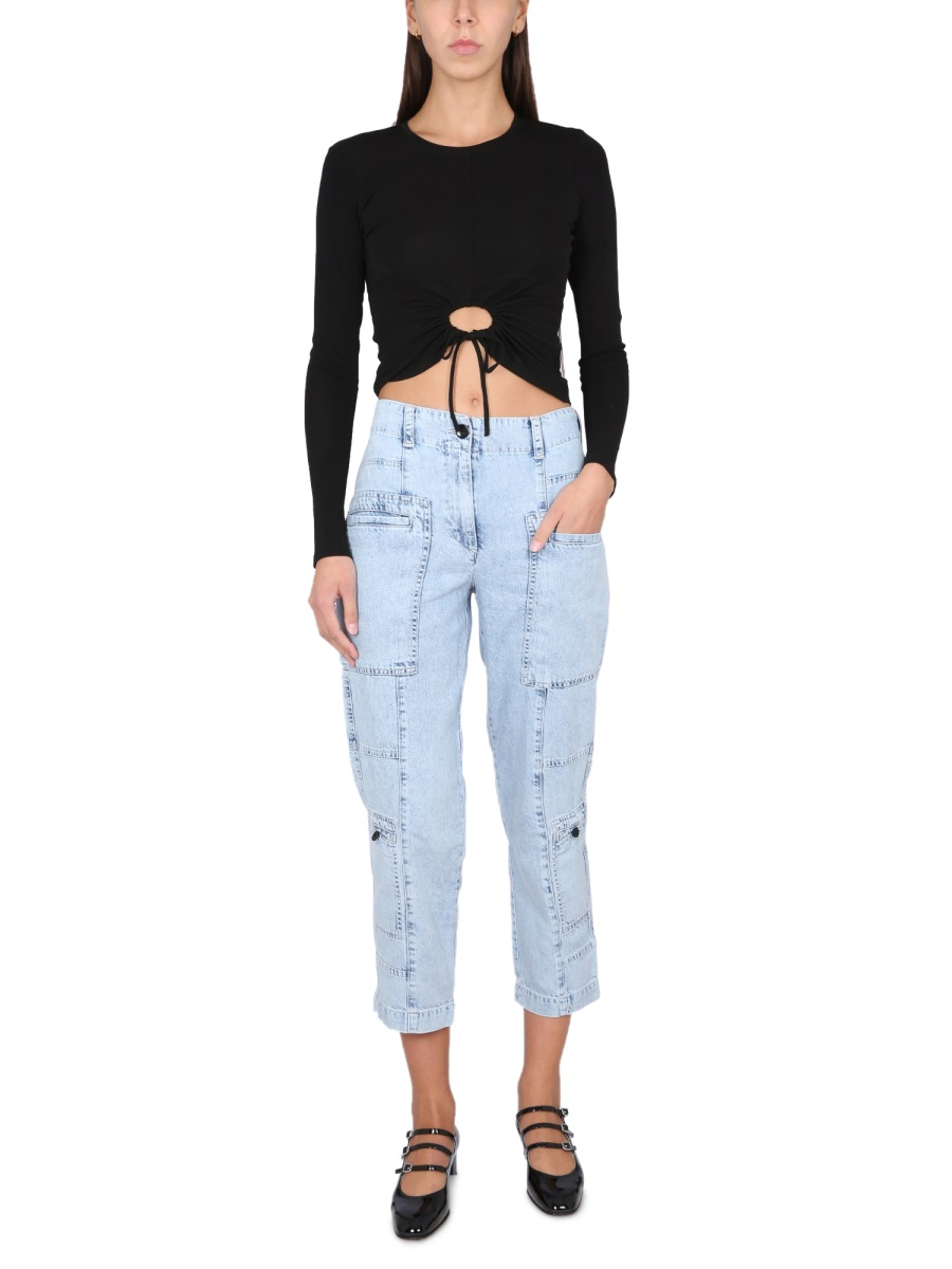 [Proenza Schouler White Label] T-shirts Long Sleeve SS23 WL2314360_JY086001