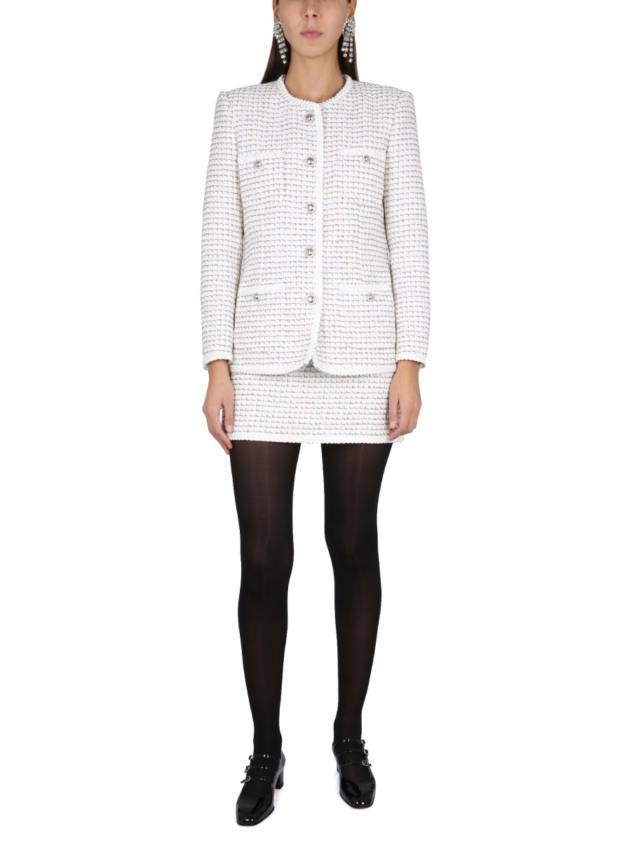 [Alessandra Rich] Tweed jacket SS23 FAB3168_F3805822