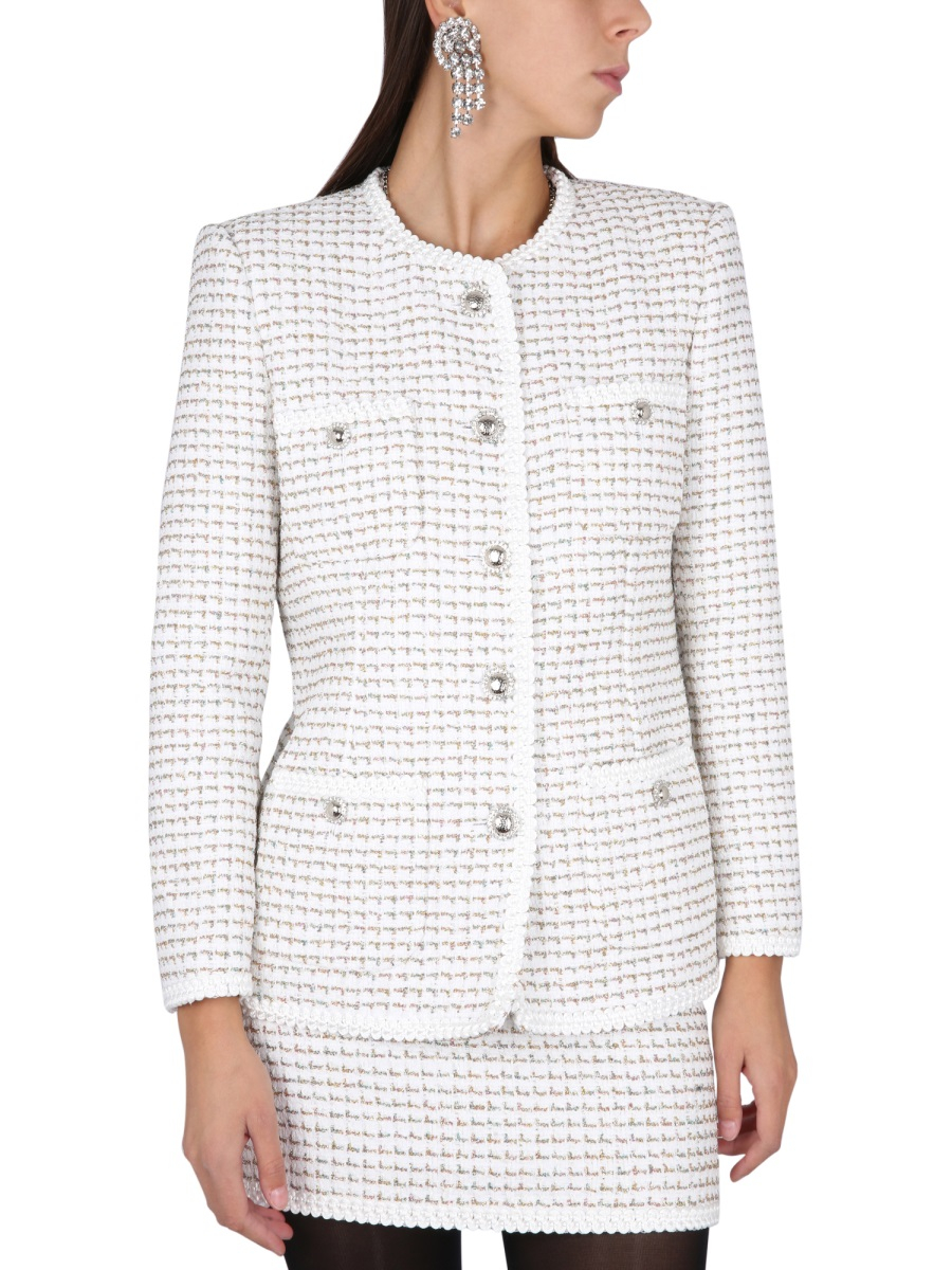 [Alessandra Rich] Tweed jacket SS23 FAB3168_F3805822