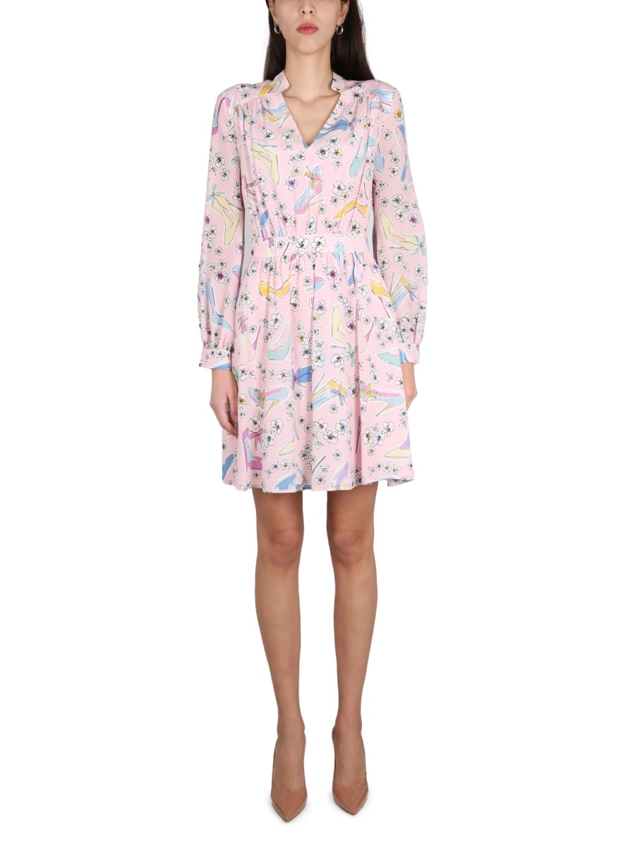 [BOUTIQUE MOSCHINO] Long sleeve dress SS23 04541140_1223