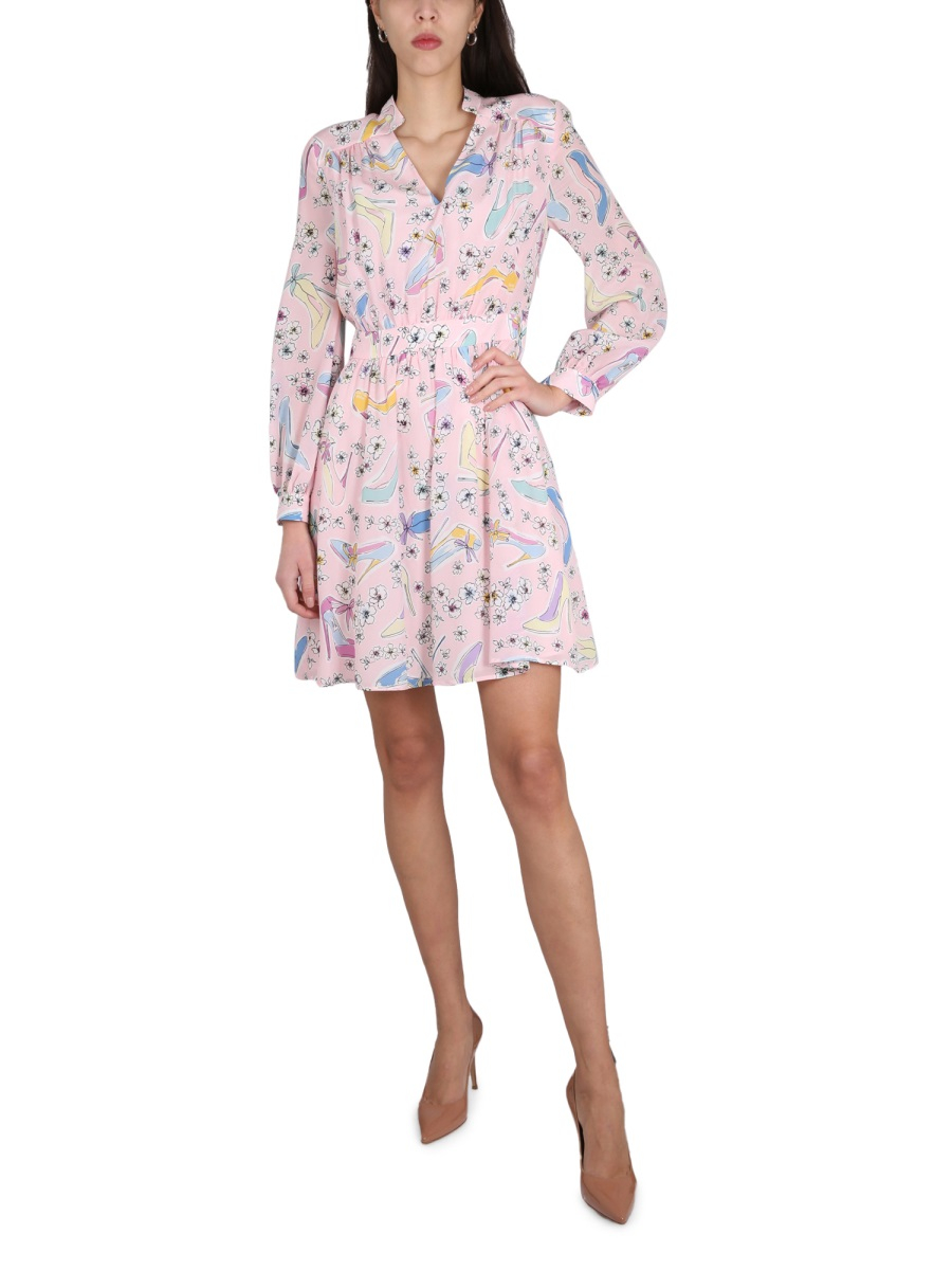 [BOUTIQUE MOSCHINO] Long sleeve dress SS23 04541140_1223