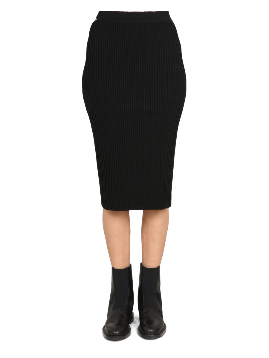 [HELMUT LANG] Midi skirt FW22 M06HW707_X3K
