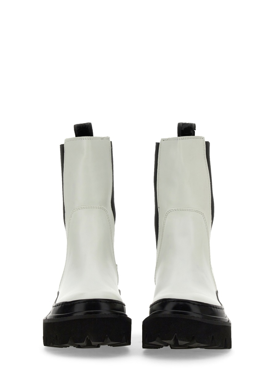 [COLORS OF CALIFORNIA] Ankle Boots FW21 WELTBOOT_05WHI